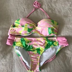 Lilly Pulitzer Bikini (top & bottom) - sz L